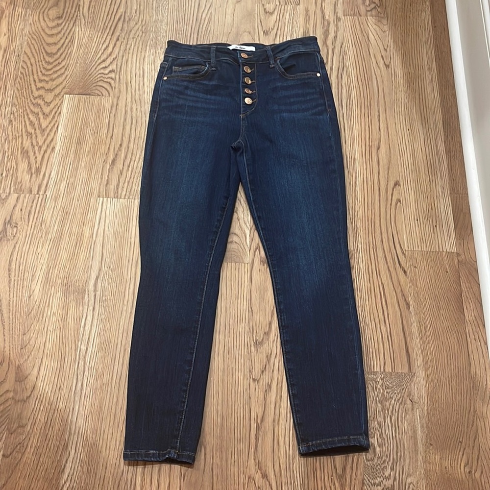Sam Edelman Jeans 26 Petite high rise skinny
Button fly The Petite Stiletto